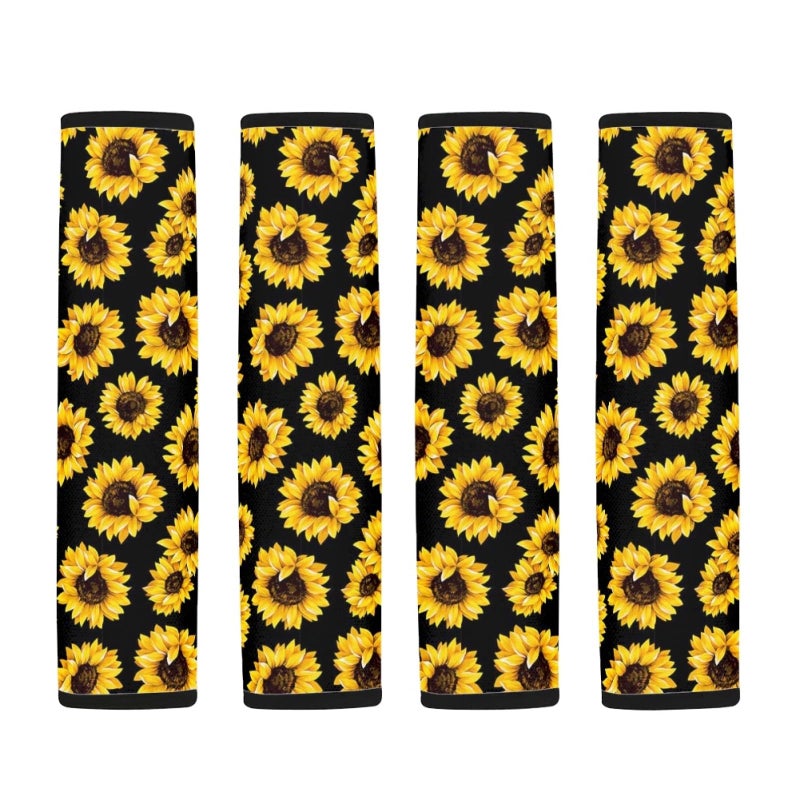 FOR U DESIGNS 2 PCS Auto Seat Belt Cover Sunflower Shoulder Seatbelt Pad for Adults Youth Kids Toddlers, for Car, Truck, SUV, Airplane, Backpack Straps - Image 5